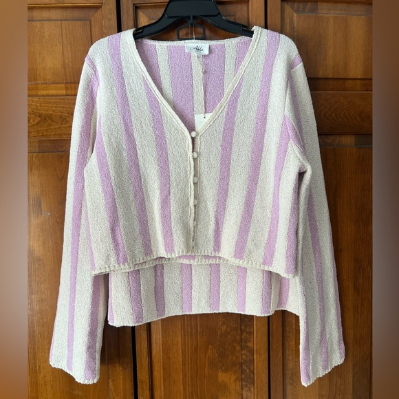 Able LA Boutique two-piece terry sweater set - Picture 2 of 14